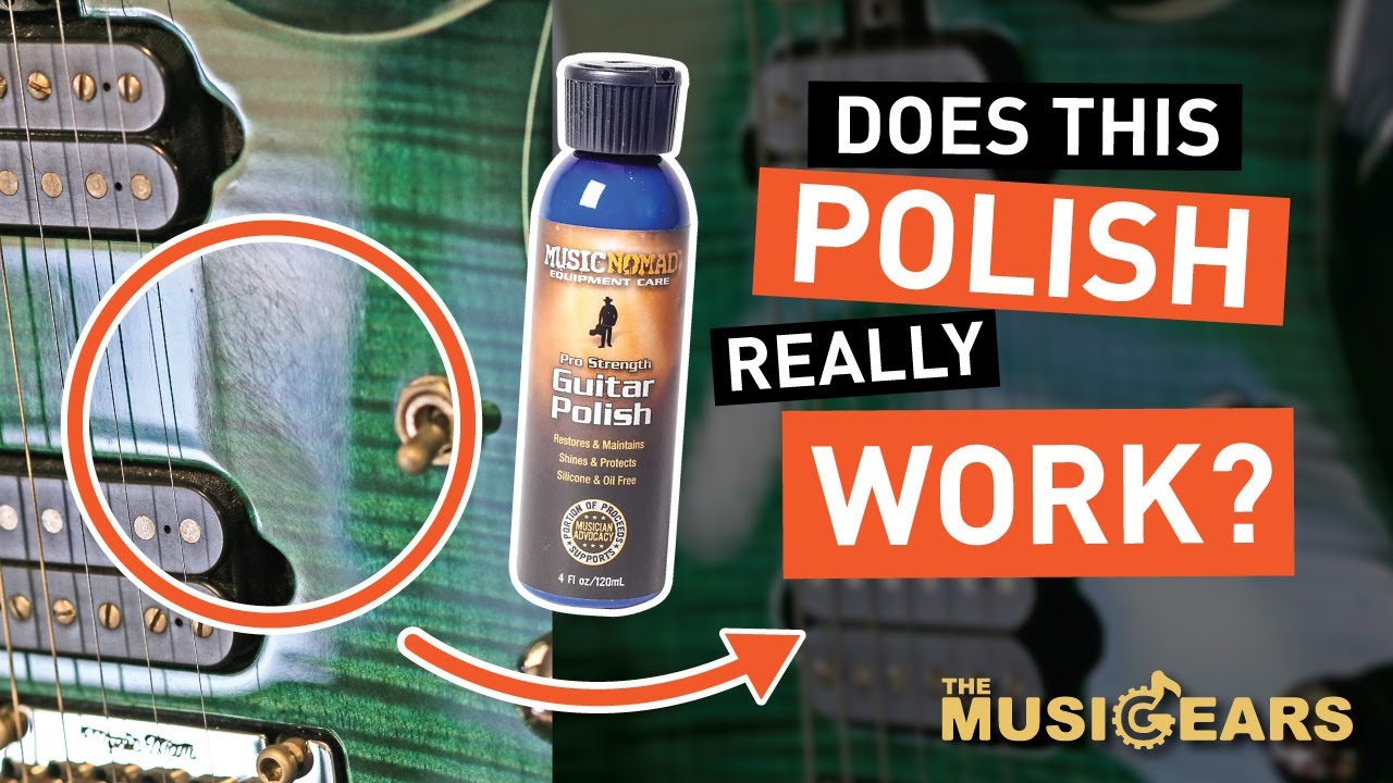 MusicNomad Guitar Polish - Does the polish really work? #guitar #youtube