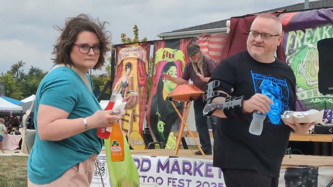 Handpan Performance at the Odd Market & Tattoo Festival - Part Three: Delay, Lo-Fi and Octave