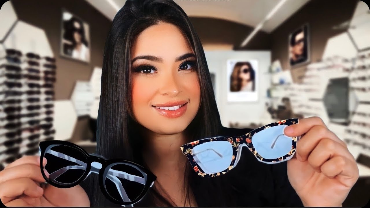 АСМР: ОПТИКА ПОМОГАЕТ ВАМ ВЫБРАТЬ ОЧКИ! 👓