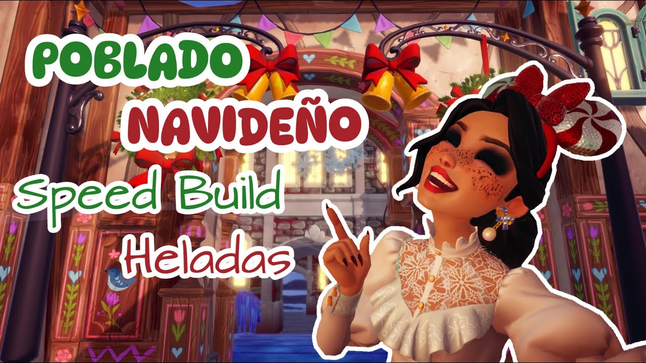 🎄POBLADO NAVIDEÑO en las HELADAS Speed Build DDLV Español