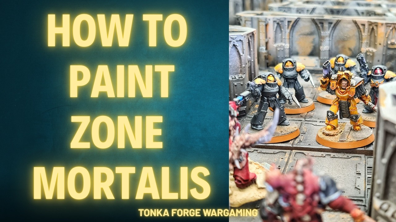 I painted this Zone Mortalis table in 14 hours - Warhammer 30,000: Horus Heresy