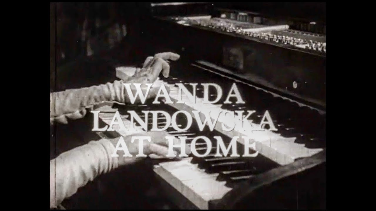 Wanda Landowska at Home - Historic 1958 Interview with Jack Pfeiffer | NBC