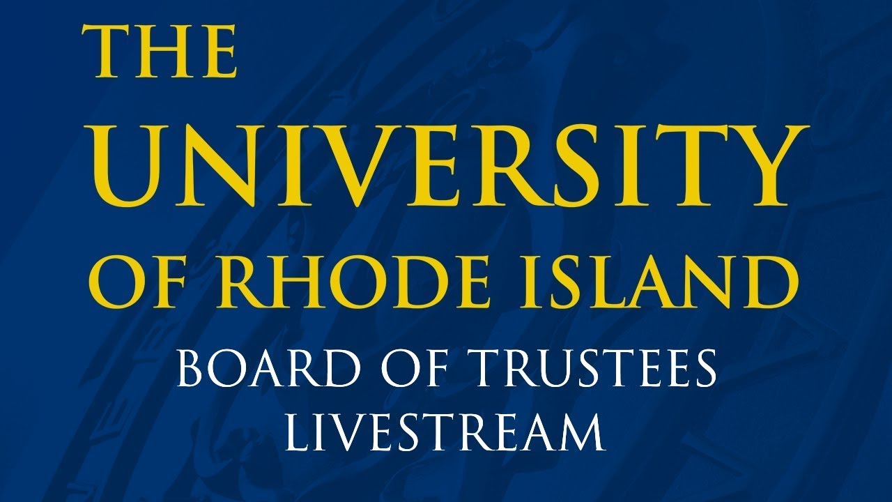 URI Board of Trustees Institutional Risk and Compliance Committee Meeting