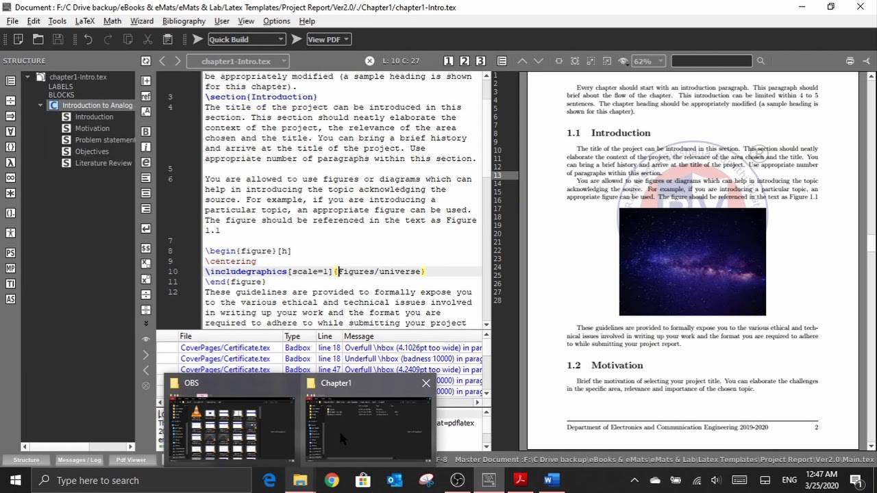 Add Figures & Tables in Latex