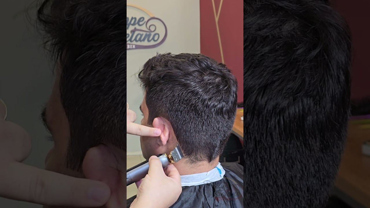 T&eacute;cnica acabamento perfeito - Curso de barbeiro Felippe Caetano