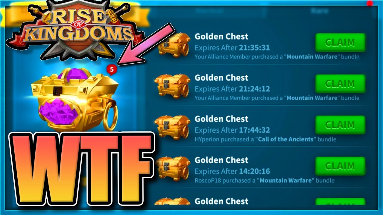 51 Gold Chests in 24 Hours (ROK)