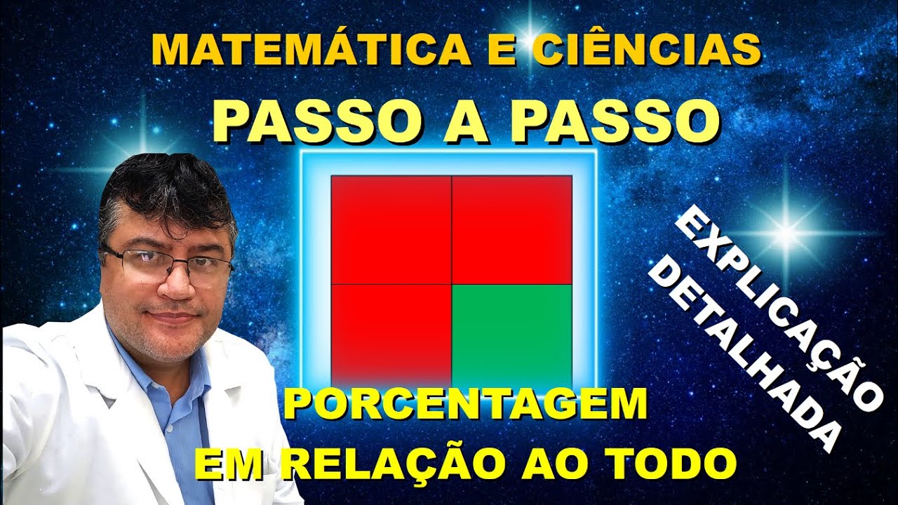 AULA - PORCENTAGEM DE UM TODO EM FIGURAS PLANAS - 1