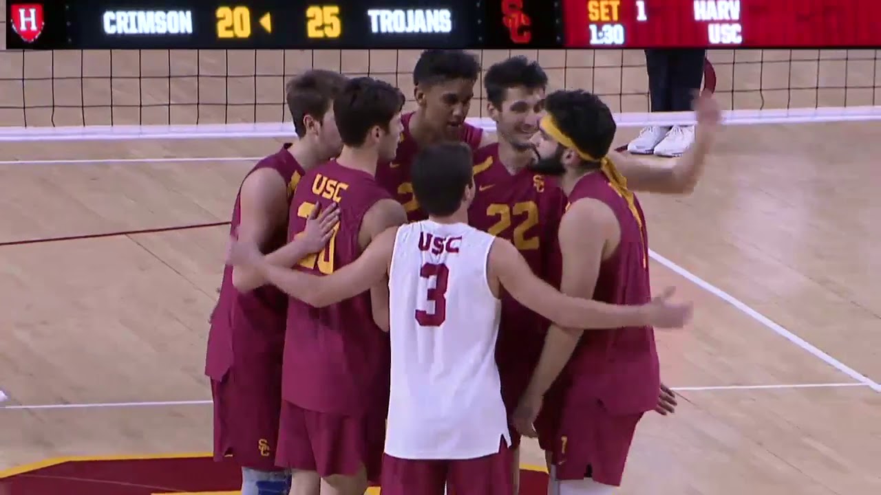 Men’s Volleyball: USC 3, Harvard 1 - Highlights 3/11/18