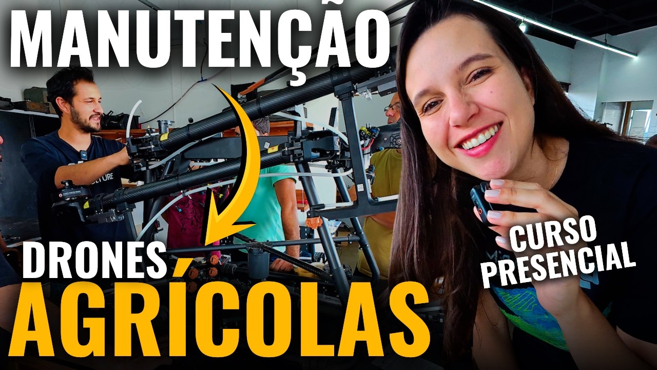 Curso de Manutenção de Drones Agrícolas - Como funciona?