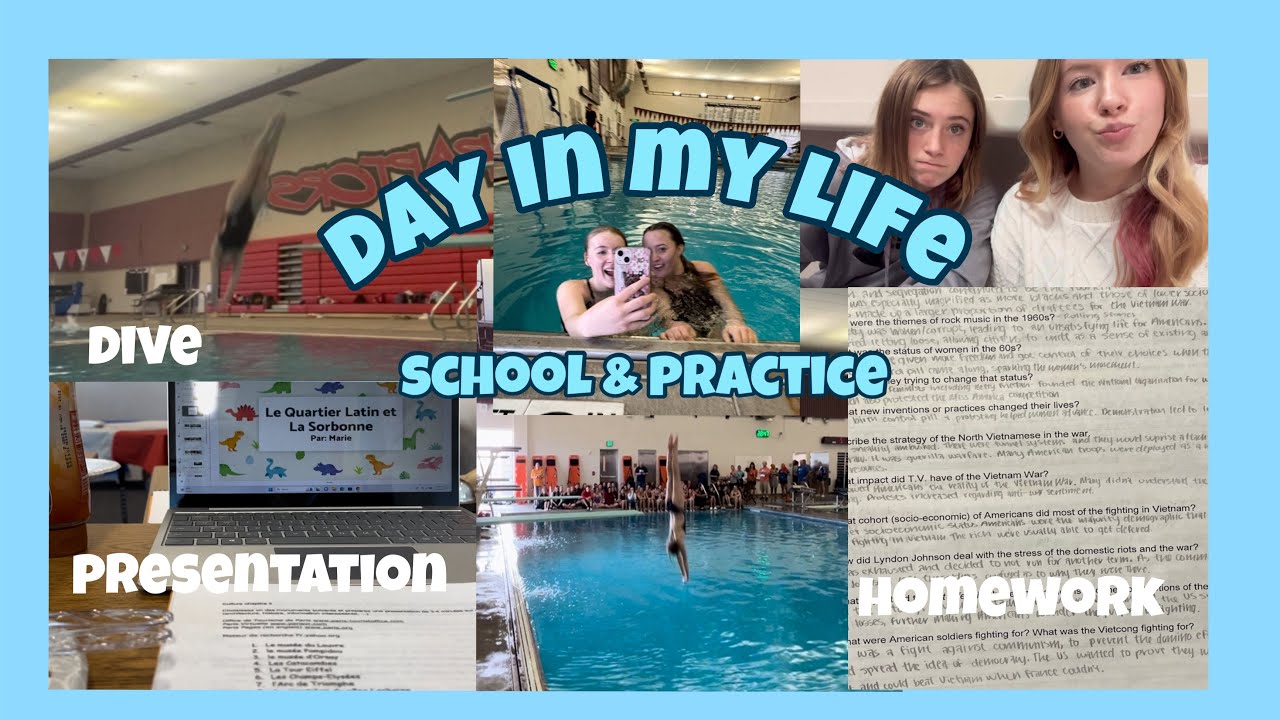Day in my Life as a Junior & Diver