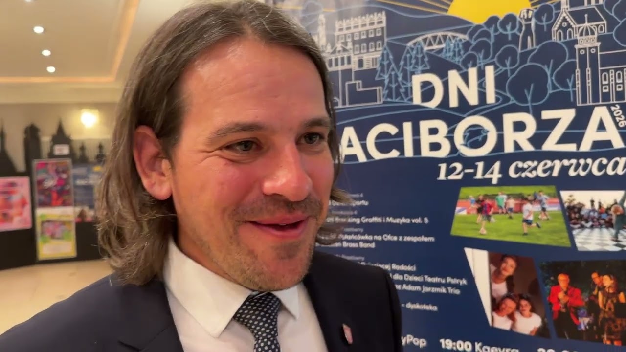 Dni Raciborza 2026 zapowiada i zaprasza wiceprezydent Raciborza Michał Kuliga