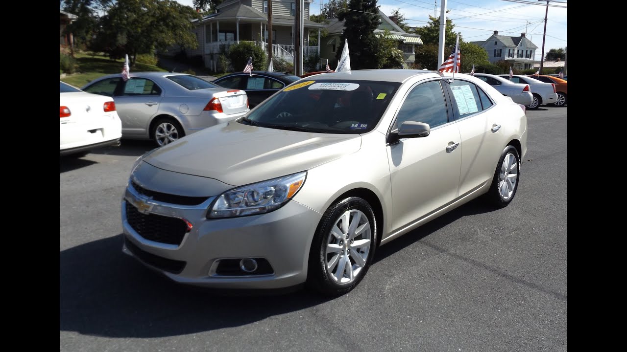 2014 Chevy Malibu LTZ Start Up and Tour