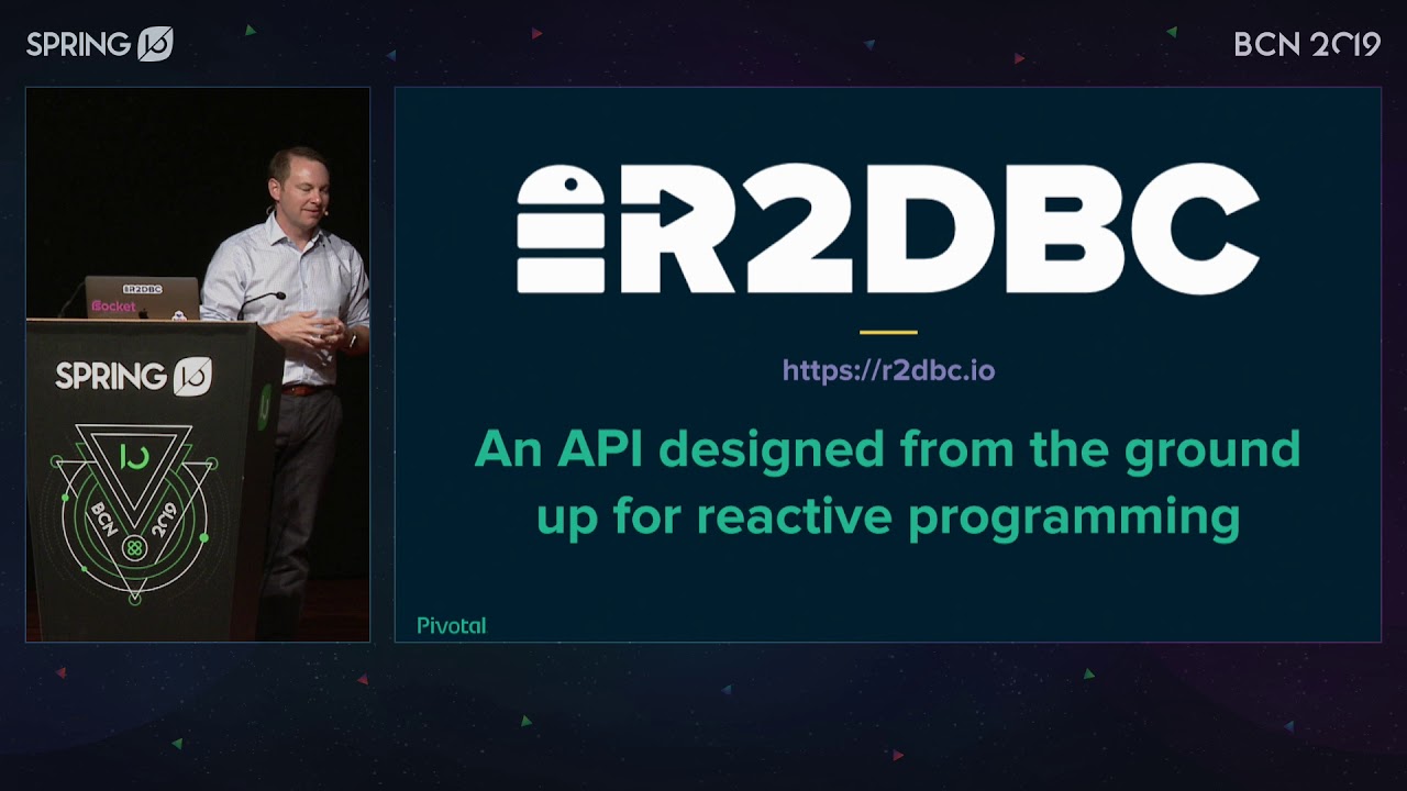 Reactive Relational Database Connectivity by Ben Hale @ Spring I/O 2019
