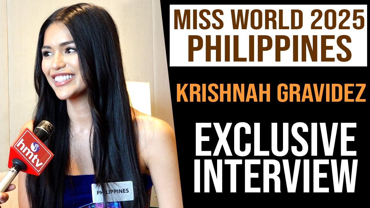 Miss World Philippines 2025 : Krishnah Gravidez Exclusive Interview | hmtv