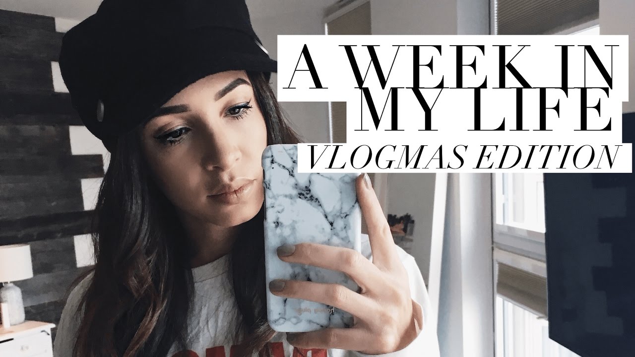 VLOGMAS 8 | A WEEK IN MY LIFE - CHRISTMAS EDITION | DANIELLE PEAZER
