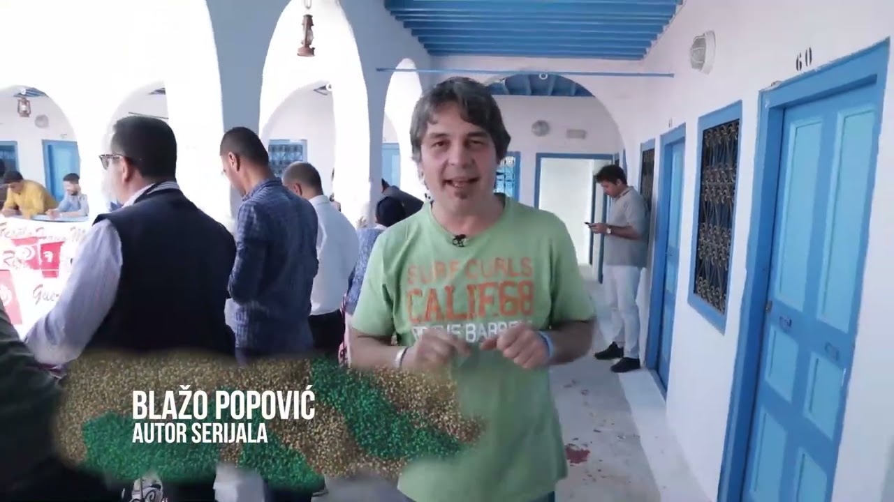 Djerba - ostrvo gde se iskrcao Odisej - autor Blažo Popović - deo emisije Bez aranžmana (prvi deo)
