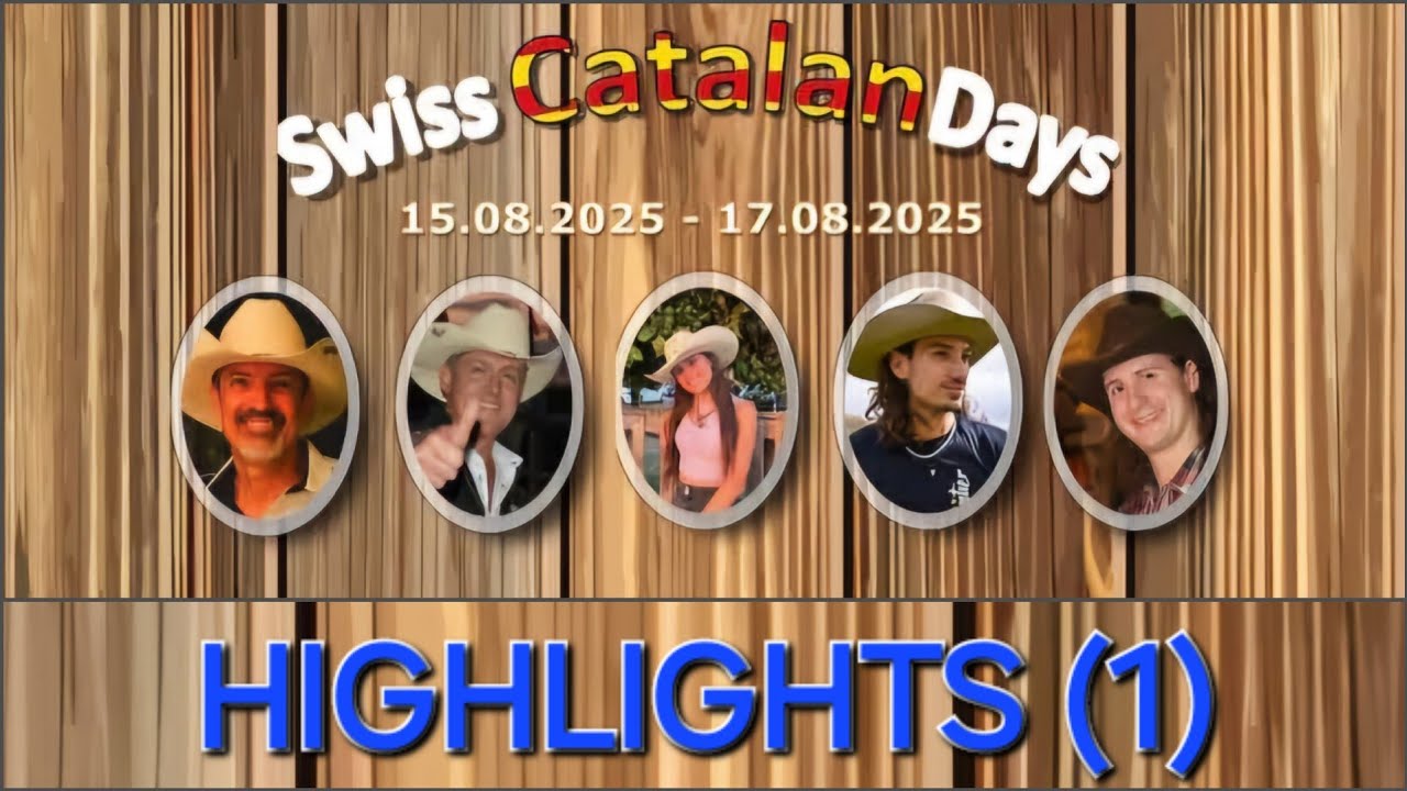HIGHLIGHTS (1) ♥️💛 Catalan Style Linedance & Workshops bei den Swiss Catalan Days 2025 🇨🇭🇮🇹🇪🇸 