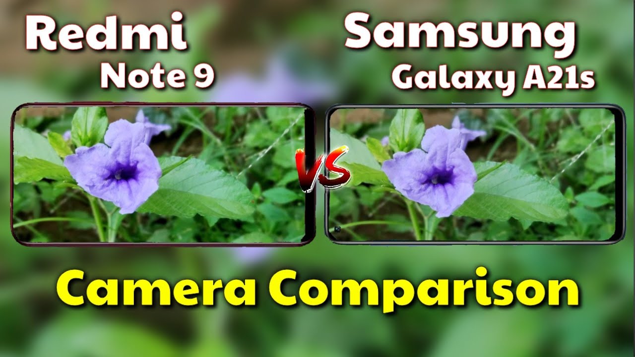 Redmi Note 9 VS Samsung Galaxy A21s Camera Comparison