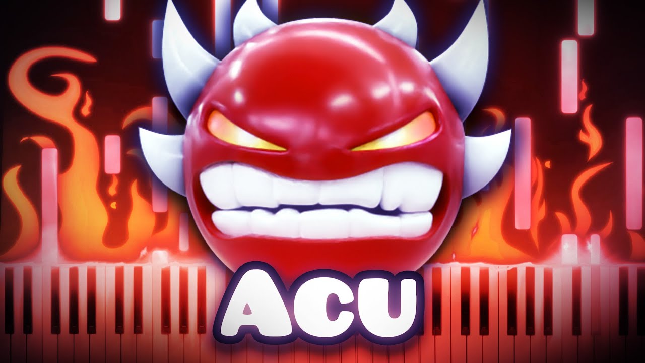 Acu - Geometry Dash | Piano Tutorial