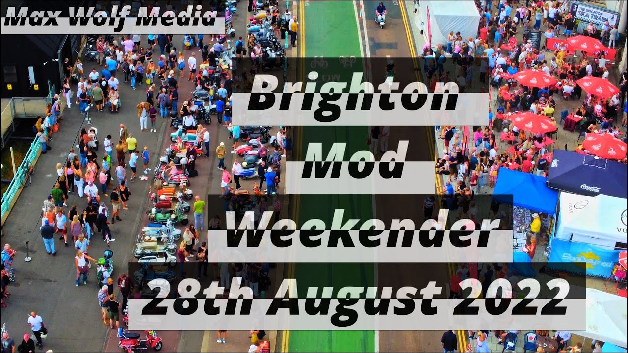 Brighton Ska Train Mod Weekender 4K Drone Footage
