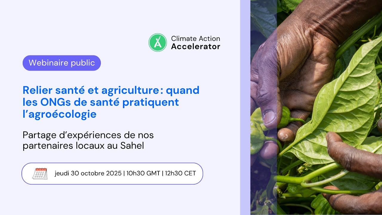 Relier santé et agriculture : quand les ONGs de santé pratiquent l’agroécologie