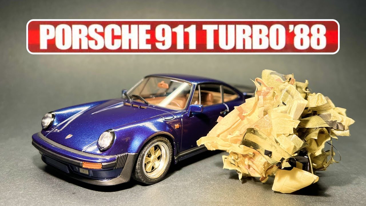 Porsche 911 Turbo '88 Final Steps (A MASKING NIGHTMARE)