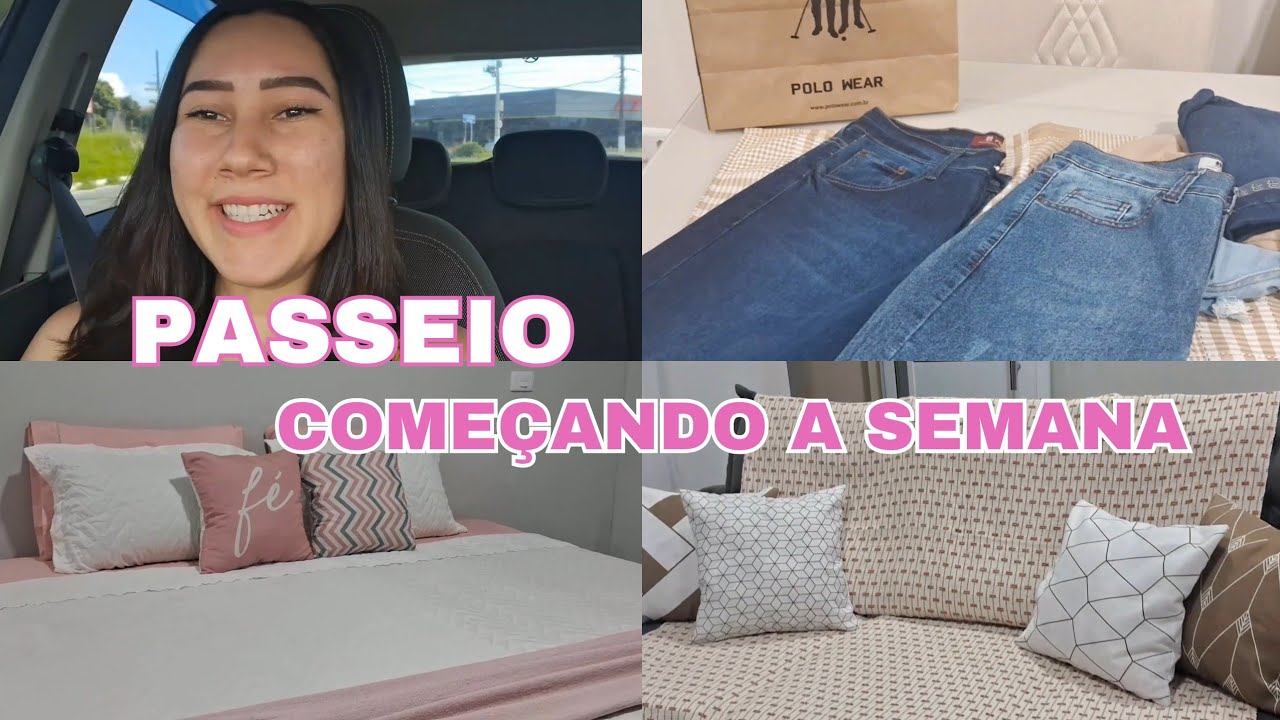 DOMINGO DE COMPRAS NO SHOPPING E TROCANDO AS ROUPAS DE CAMA PARA COMEÇAR A SEMANA
