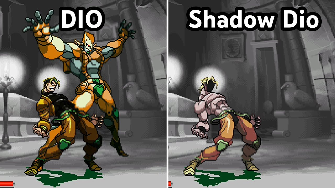 DIO vs Shadow Dio | Move Comparison