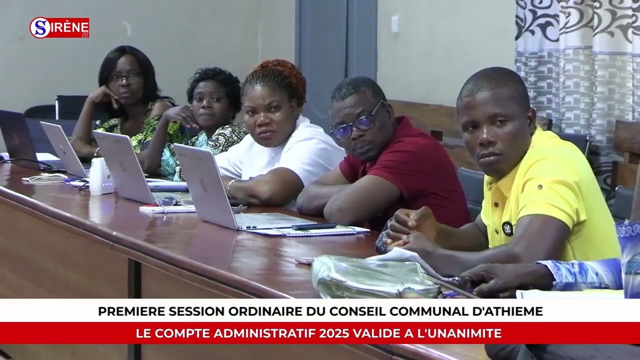 1re session ordinaire du conseil communal d'Athiémè, le compte administratif 2025 validé