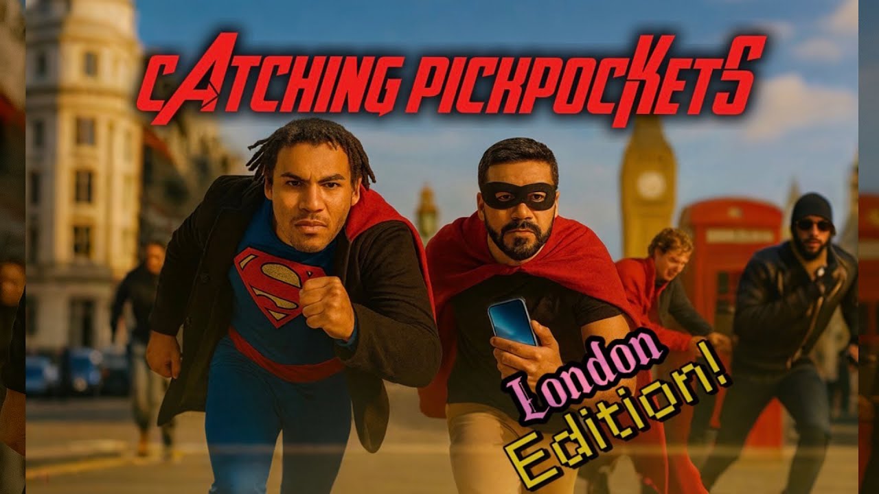 Catching Pickpockets in London with @Pickpocketlondon | u1tra1 LIVE MAX!