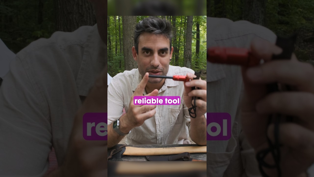 The FASTEST Way to Light a Fire with a Ferro Rod!