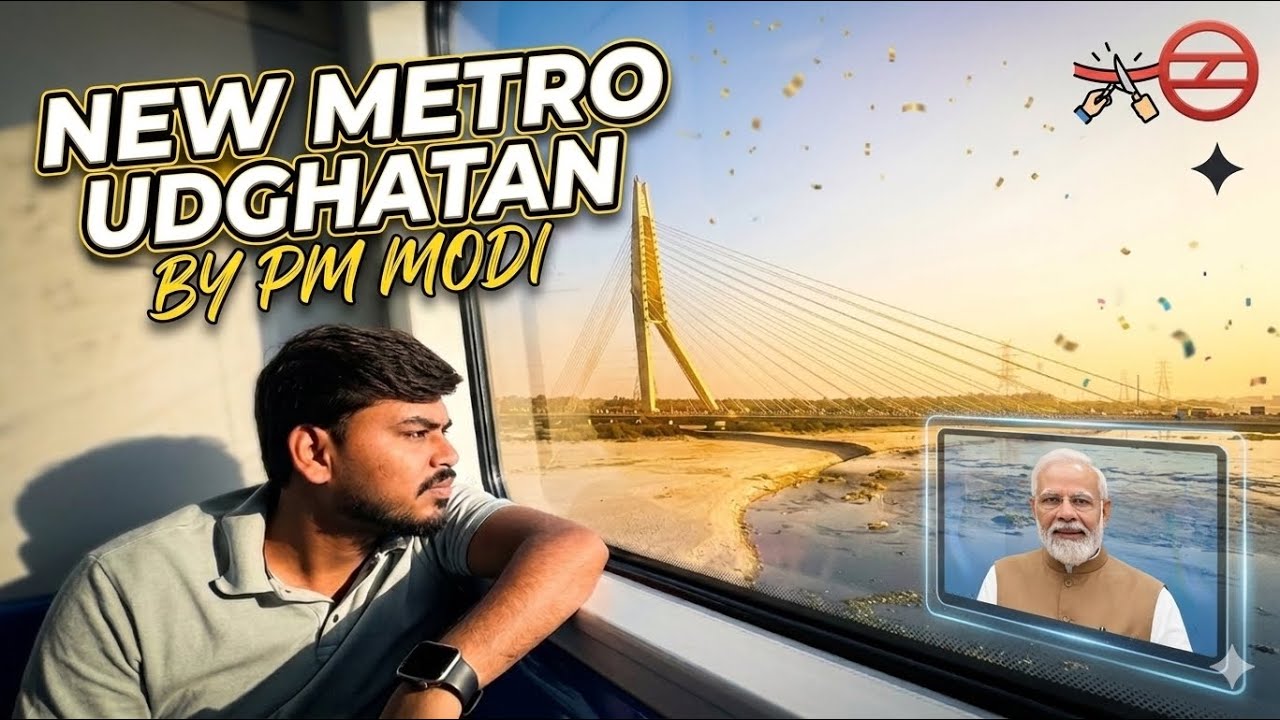 Maujpur To Majlis Park New Metro Route Open