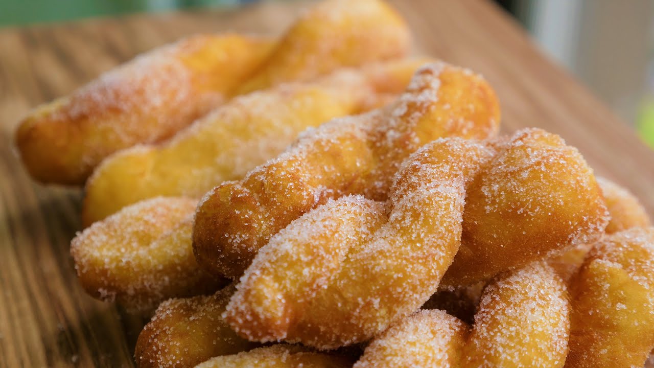 Glutinous Rice Twisted Doughnuts in Traditional Korean Market-style｜Best Recipe