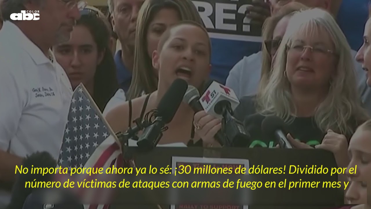 Emma González, la alumna que enfrentó a Trump