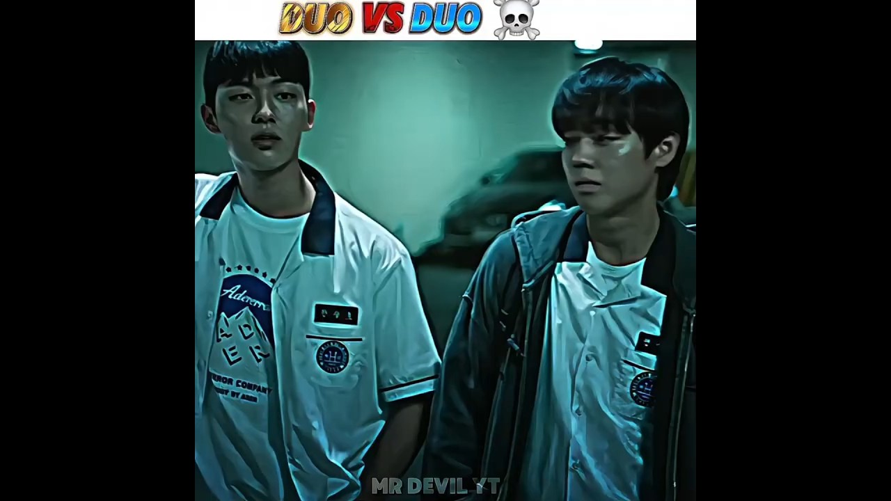 Duo Vs Duo 💀🔥Weak hero Claas 2 bloodhound 🔥💪#kdrama #weakheroclass2 #bloodhound #shorts
