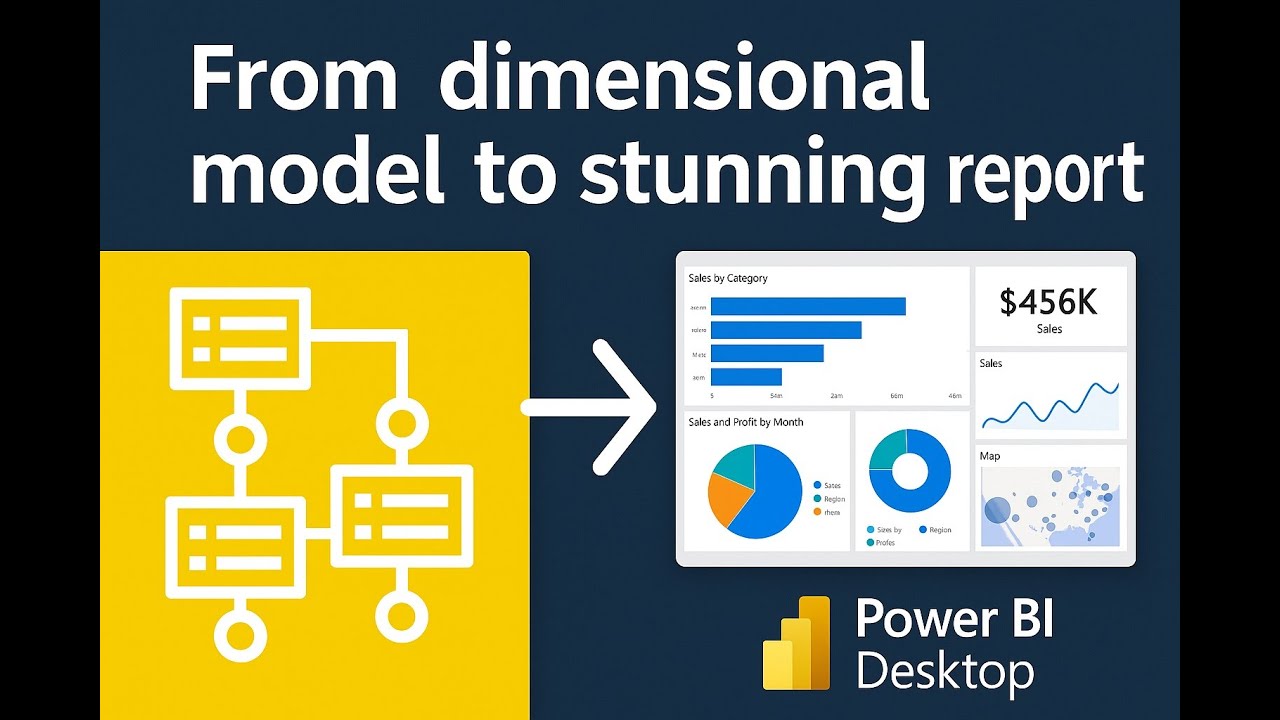 From dimensional model to stunning report in Power BI Desktop
