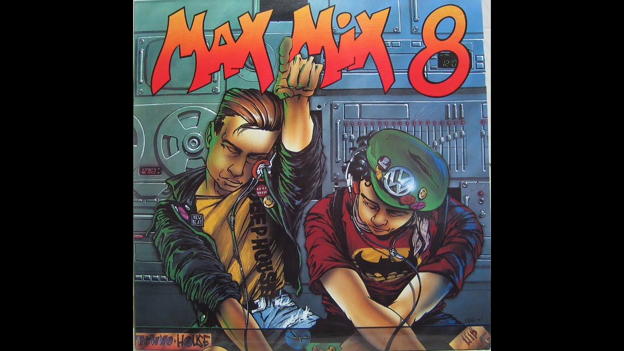 MAX MIX 8 ,1988 ,Tony Peret y Jose Mª Castells