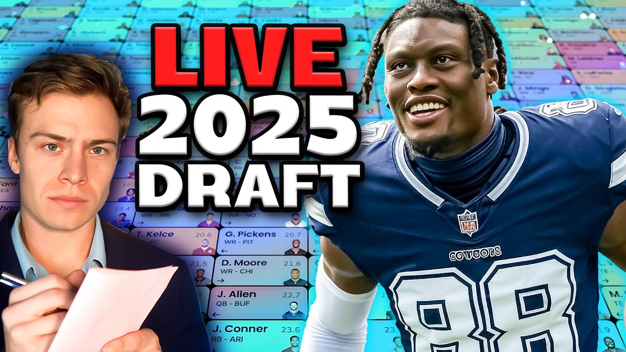 A 2025 Fantasy Football Draft (Pickens Traded)