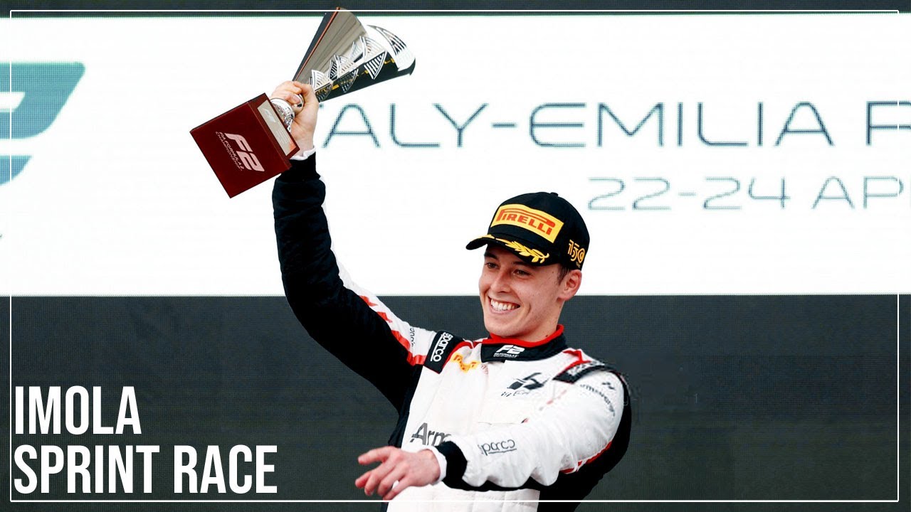 F2 Sprint Race Podium | IMOLA 2022 | Marcus Armstrong won