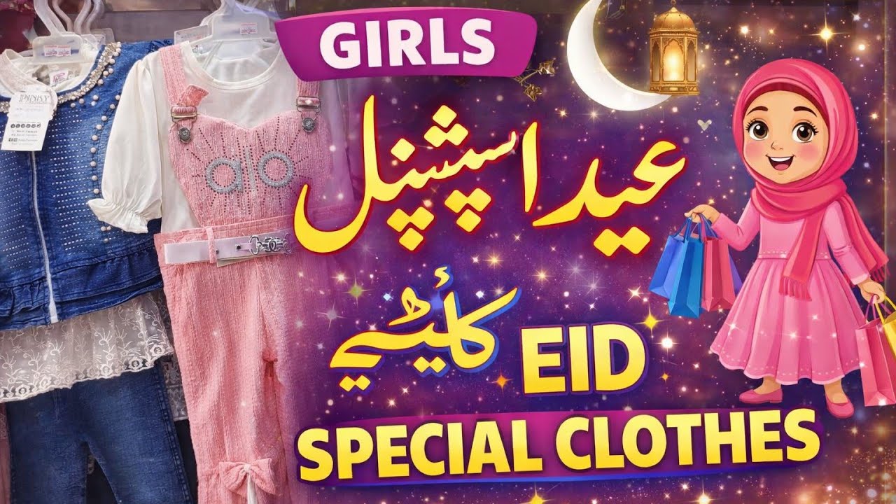 Eid Collection 2026 | Cute Girls Fancy Frocks & Dresses shani vlogs 