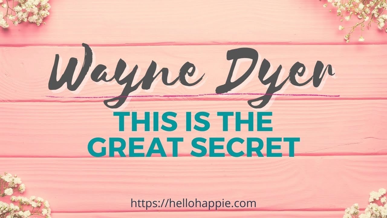 The Great Secret Of Life ~ From The Books 3 Magic Words, Power Of Awareness & The Bible