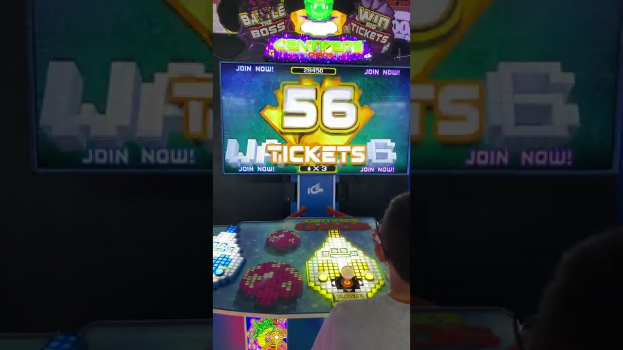 Can i beat the Mega Spider on Centipede Chaos Bonus for 1,000 Tickets?!