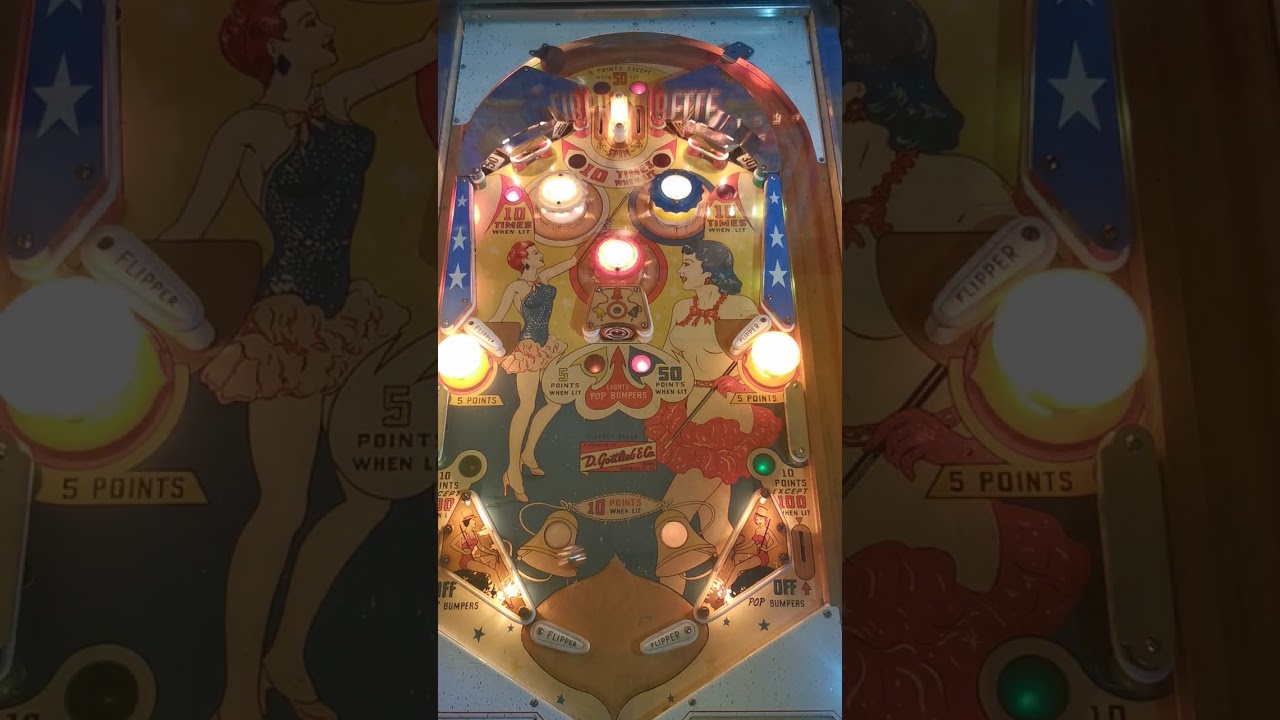 Pinball Gottlieb - Liberty Belle 1962