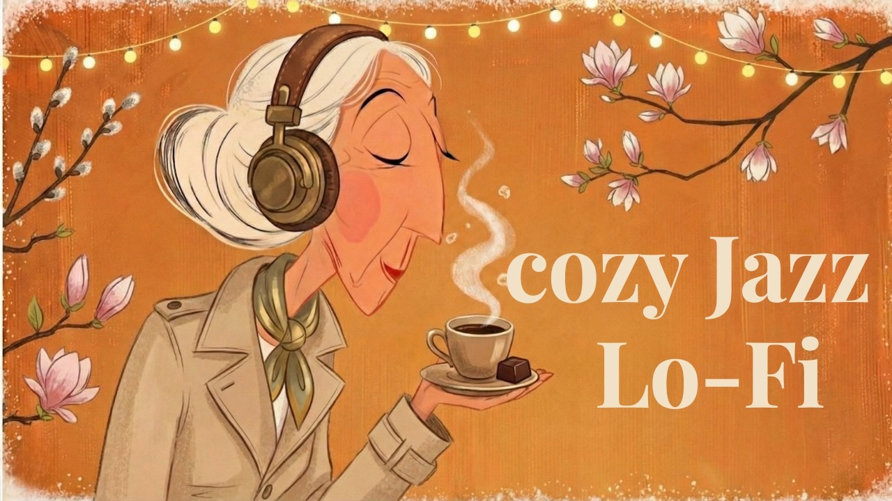 Lo-Fi Jazz Cafe ☕ Cherry Blossom Glow &middot; Cozy 1940s Female Vocal for Study & Relax &middot; 2026 Playlist