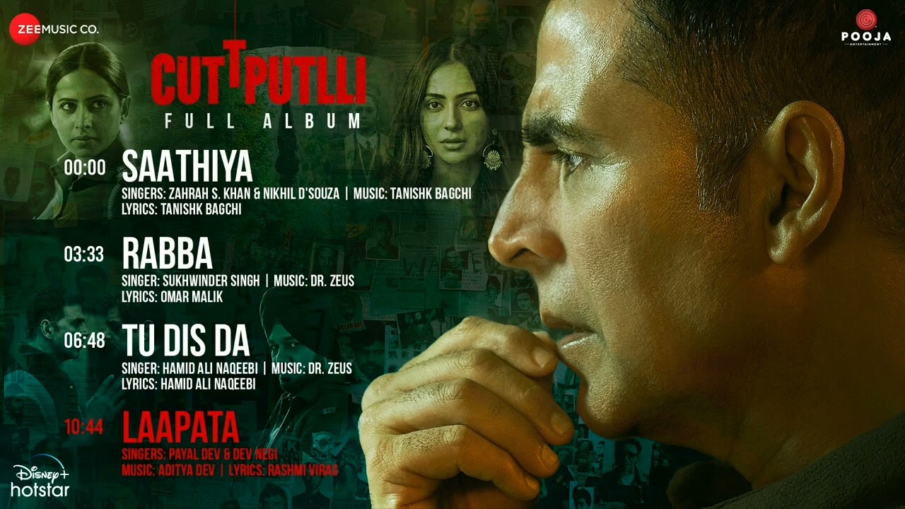 Laapata ( Official Song ) Cuttputlli movie song ,Akshay Kumar Latest Hit song...