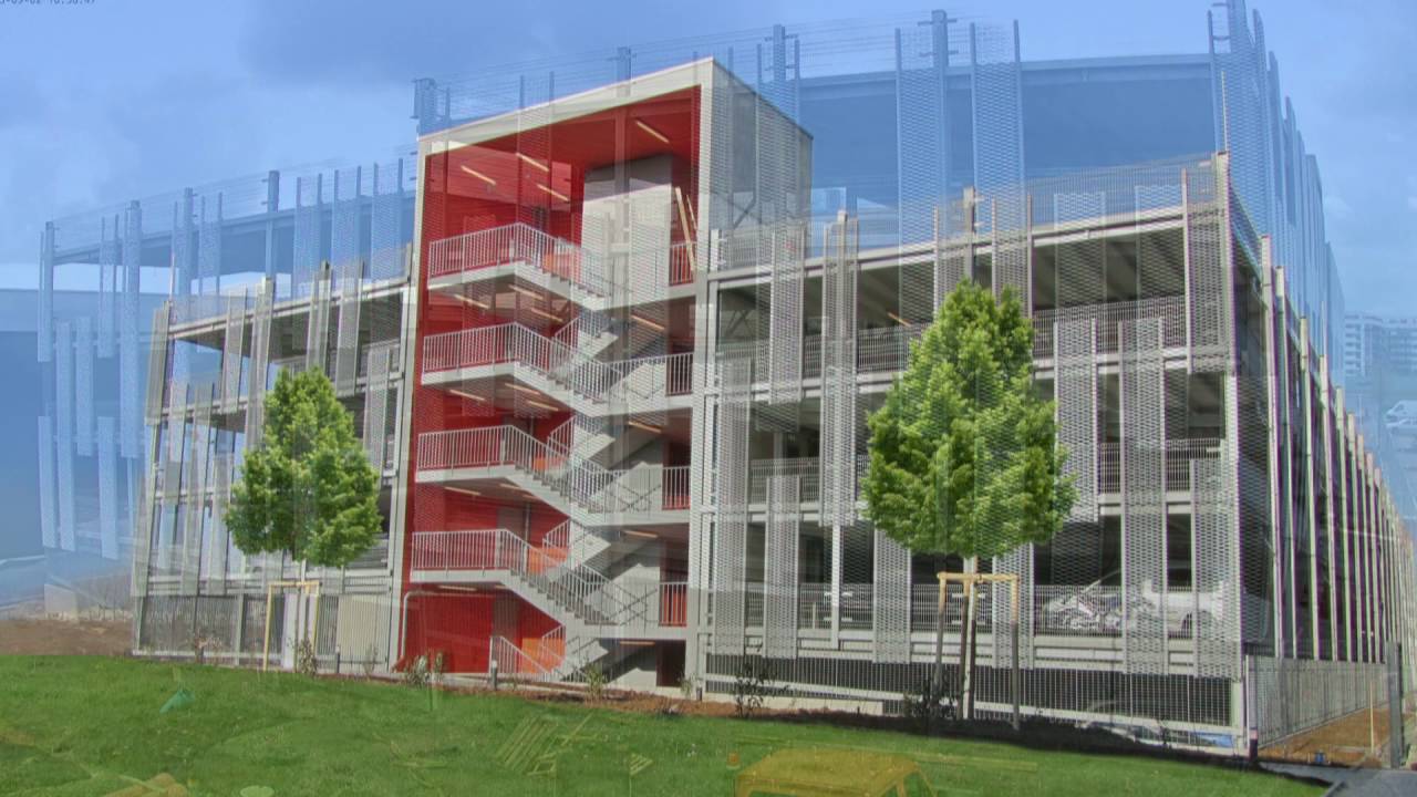 PARCS DE STATIONNEMENT EN SUPERSTRUCTURE LARGEMENT VENTILÉS