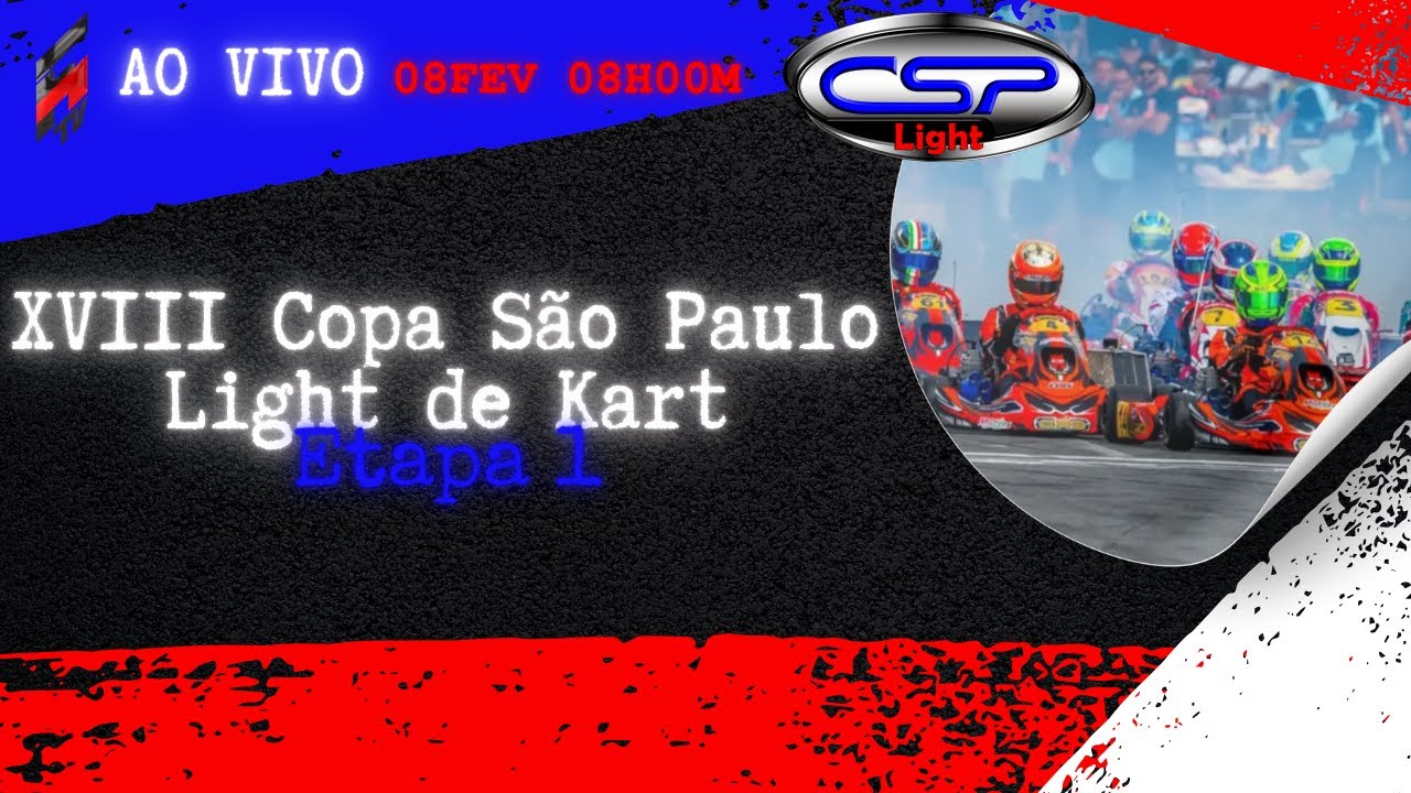 XVIII Copa São Paulo Light de Kart - Etapa 1 - Interlagos