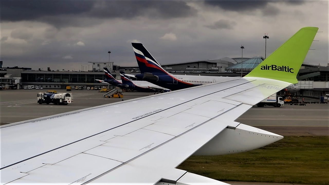 Рейс Рига - Москва А220-300 airBaltic