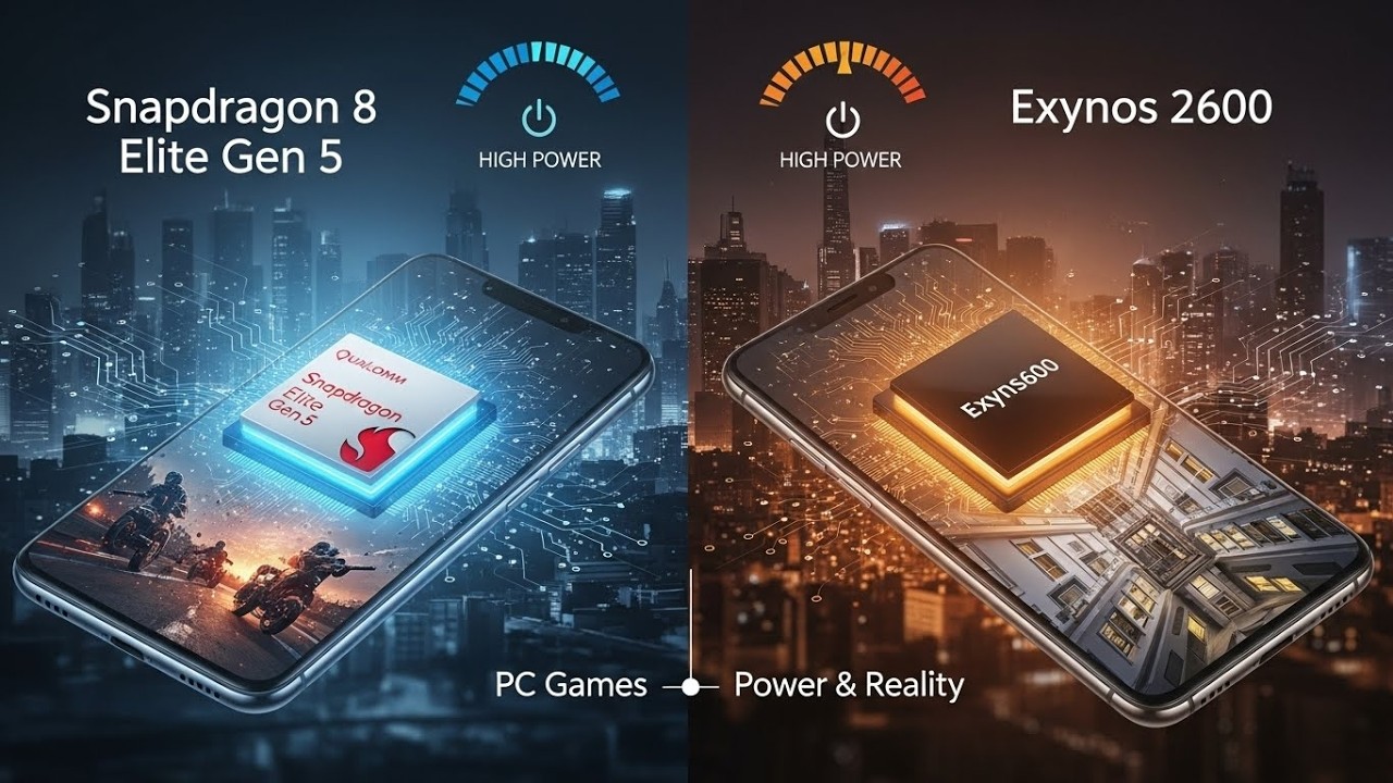 Snapdragon 8 Elite Gen 5 kontra Exynos 2600 &ndash; gry na PC, moc i rzeczywistość