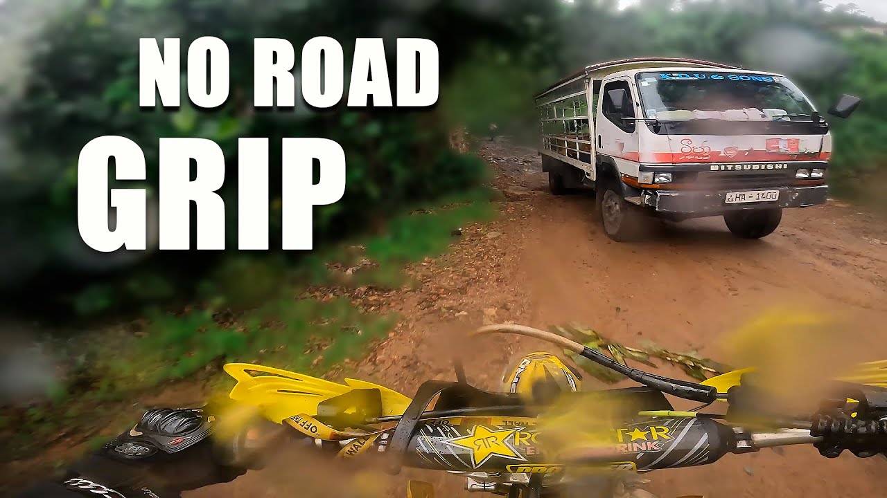 Rainy Jungle Roads & Village Life | Dirt Bike Adventure Ride 